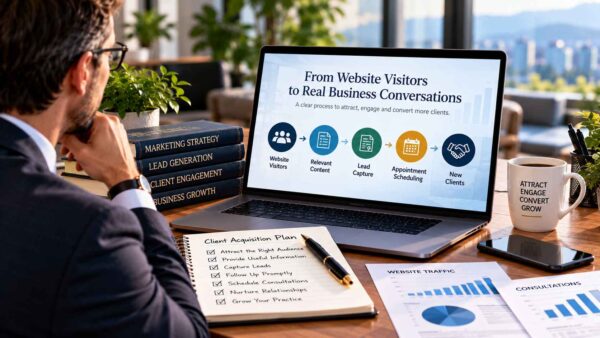 From Visitors to New Clients